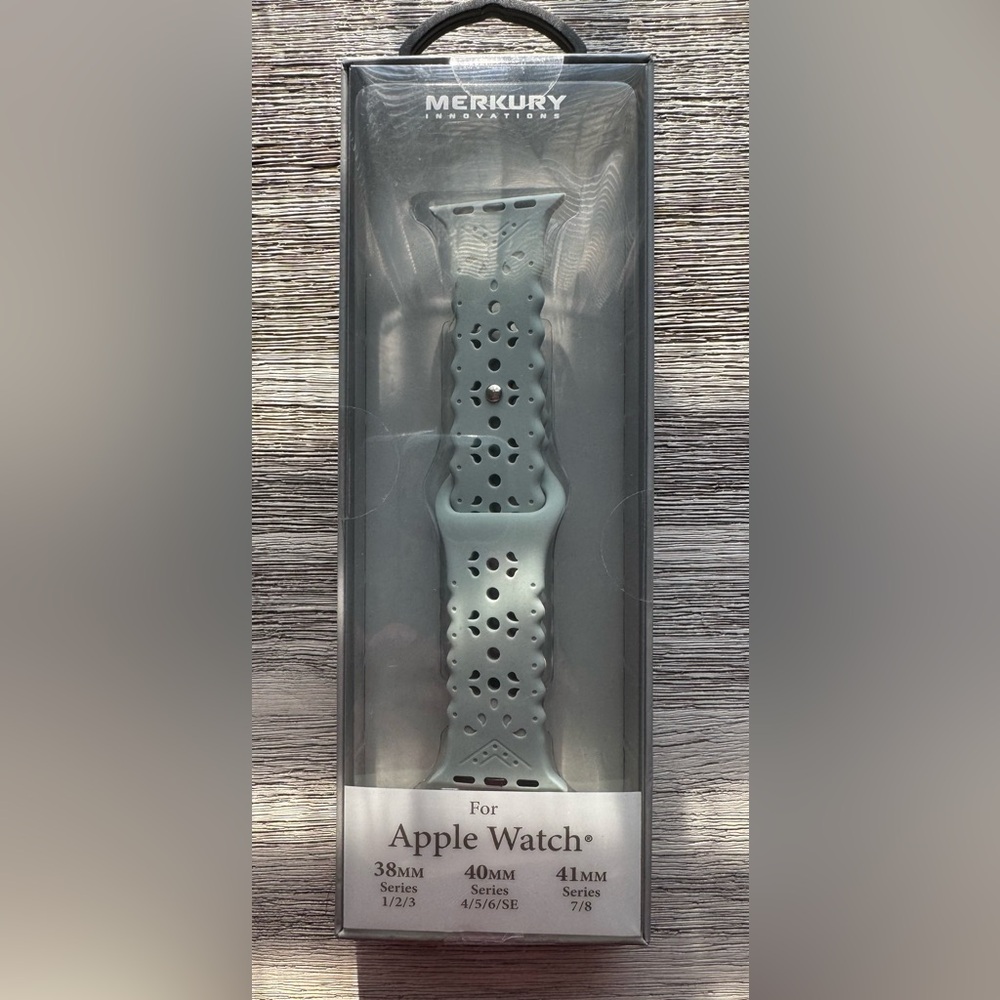 Merkury Apple Watch Band for 38MM, 40MM and 41MM Watch - Soft Green - NWT